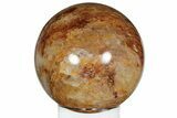 Captivating, Polished Hematoid Quartz Sphere #213999-3
